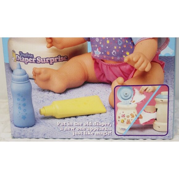 1997 Kenner Newborn Diaper Surprise Center Doll Toy Baby Girls - Picture 8 of 13